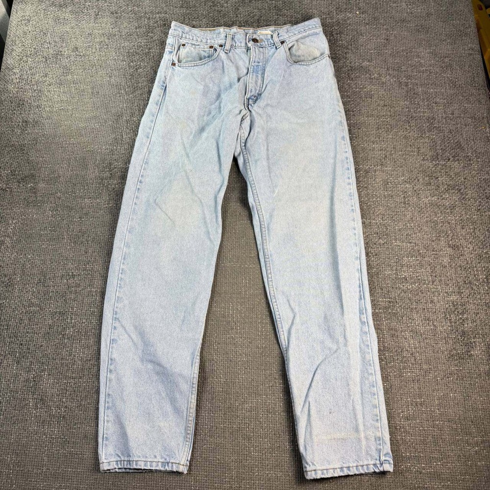 Levi's 550 Relaxed Fit Jeans Mens 33x32 Light Wash Vintage 90s Tapered Blue